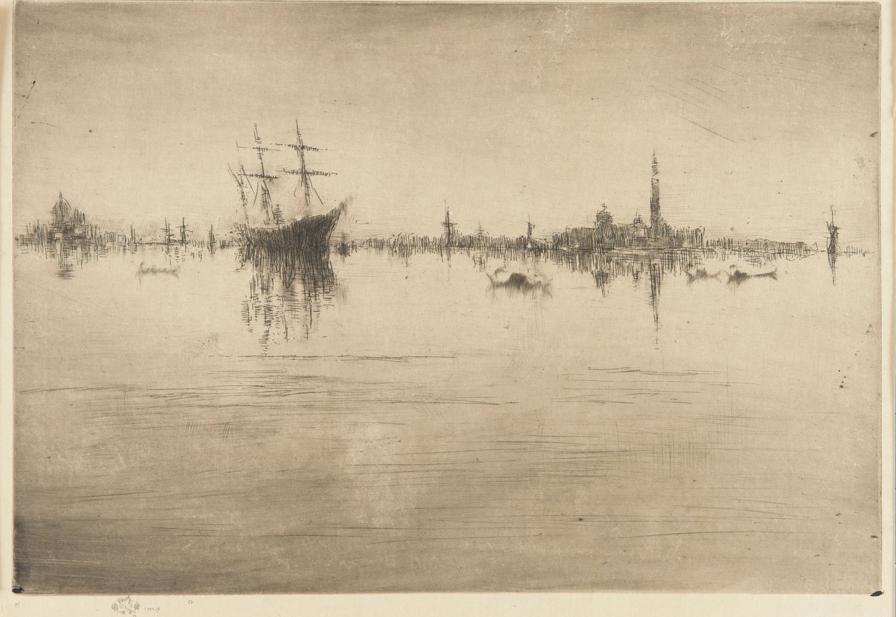Malý stožár od James Abbott McNeill Whistler