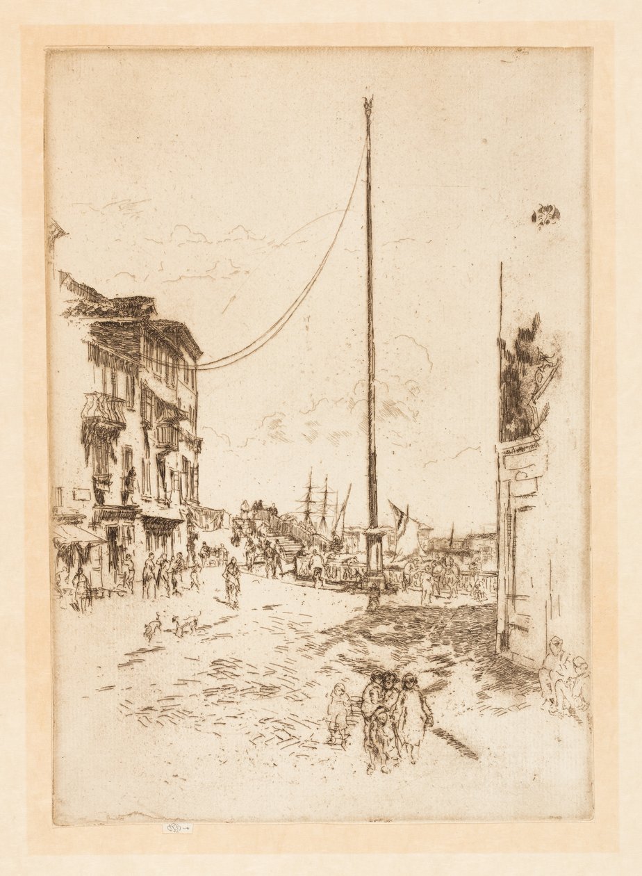 Malý stožár od James Abbott McNeill Whistler