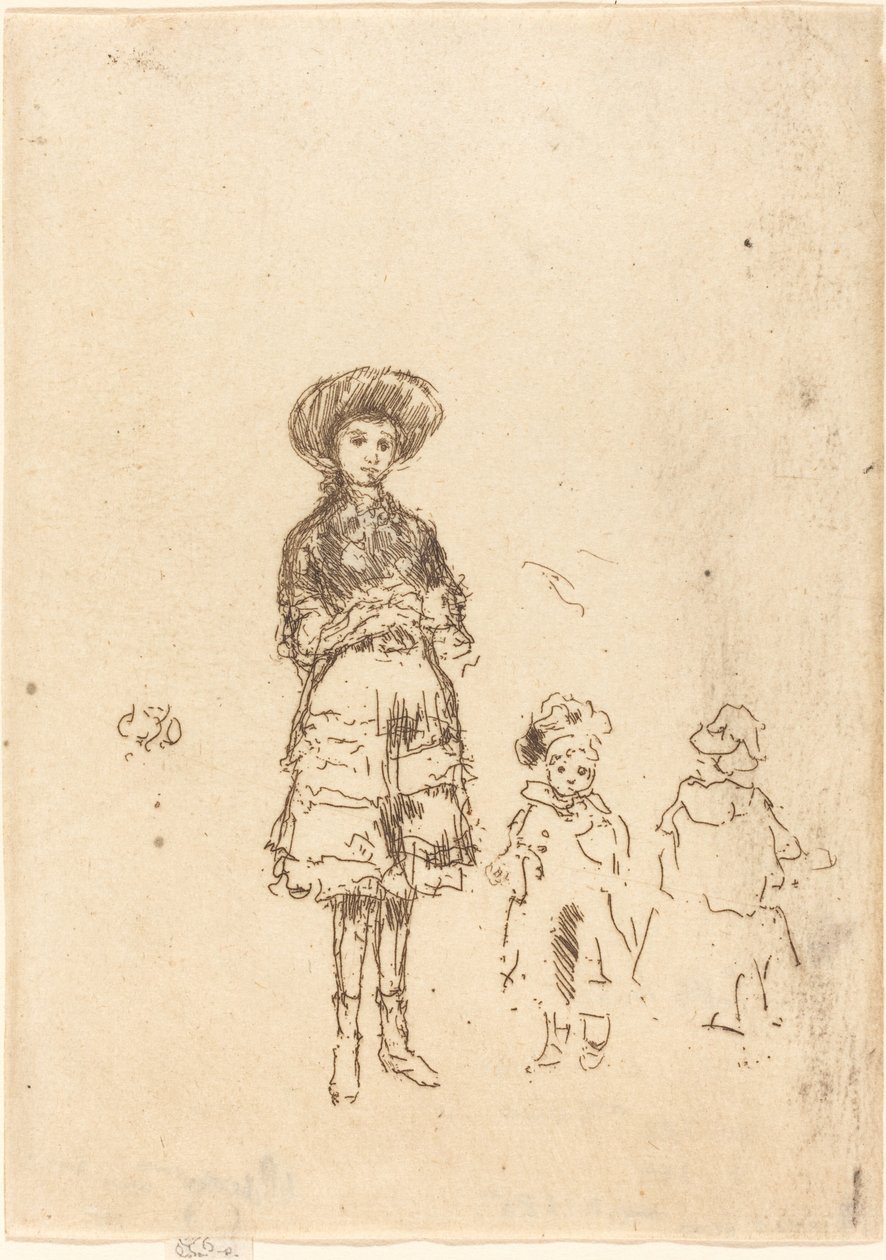 Malá sestřička od James Abbott McNeill Whistler