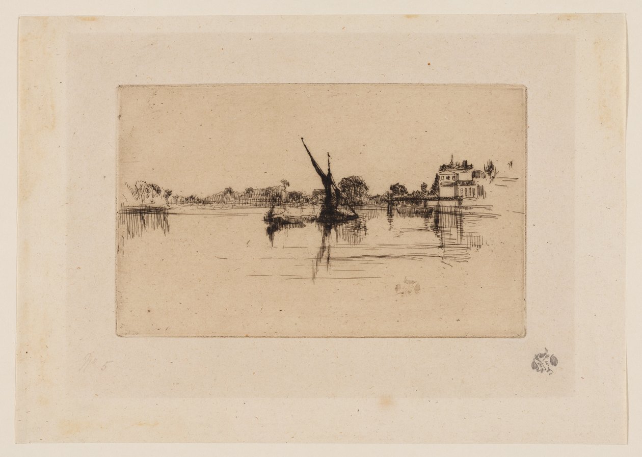 Malý Putney od James Abbott McNeill Whistler