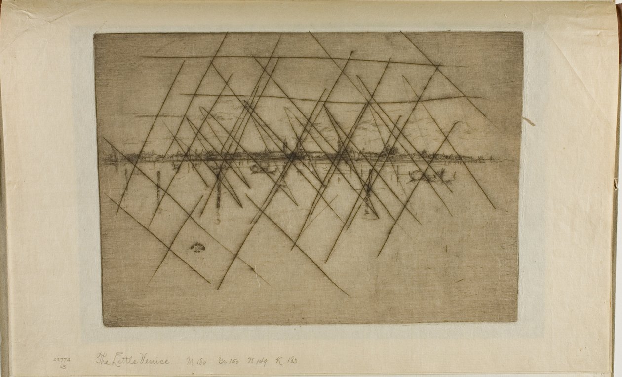 Malé Benátky od James Abbott McNeill Whistler