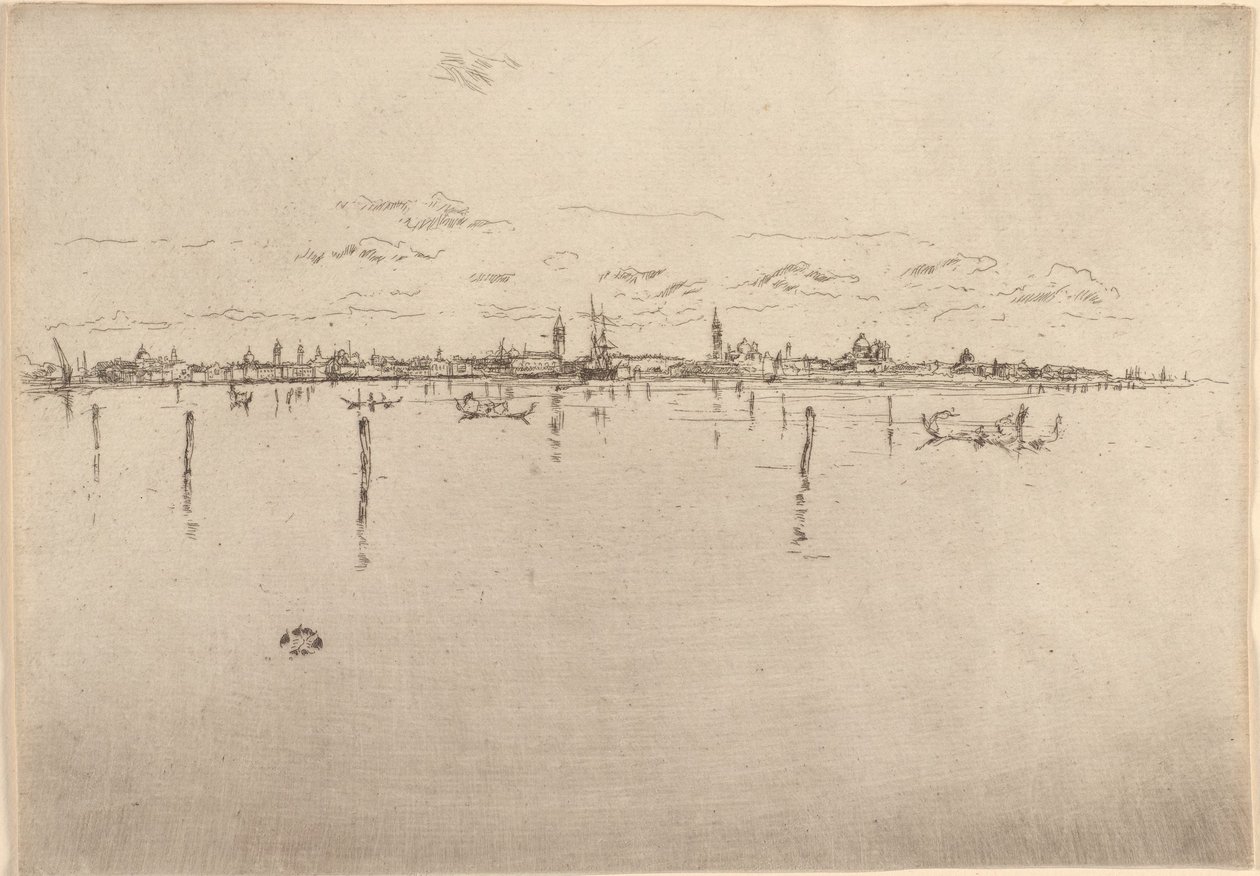 Malé Benátky od James McNeill Whistler