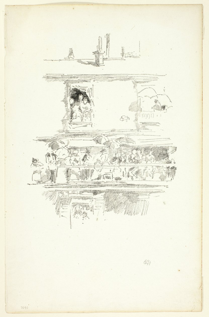 Dlouhý balkon od James Abbott McNeill Whistler