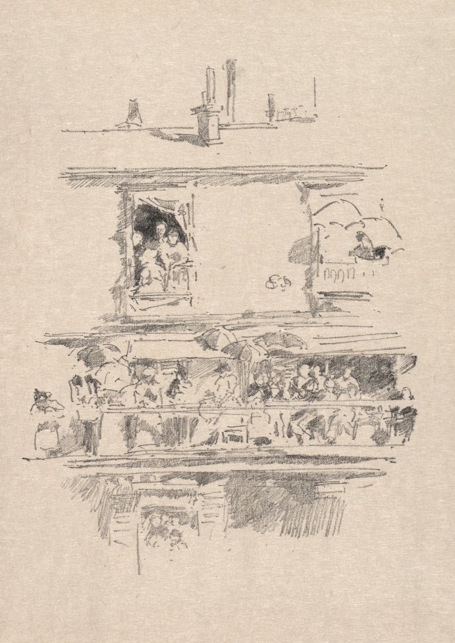Dlouhý balkón od James McNeill Whistler