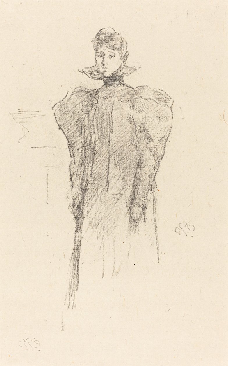Medicejský límec od James Abbott McNeill Whistler