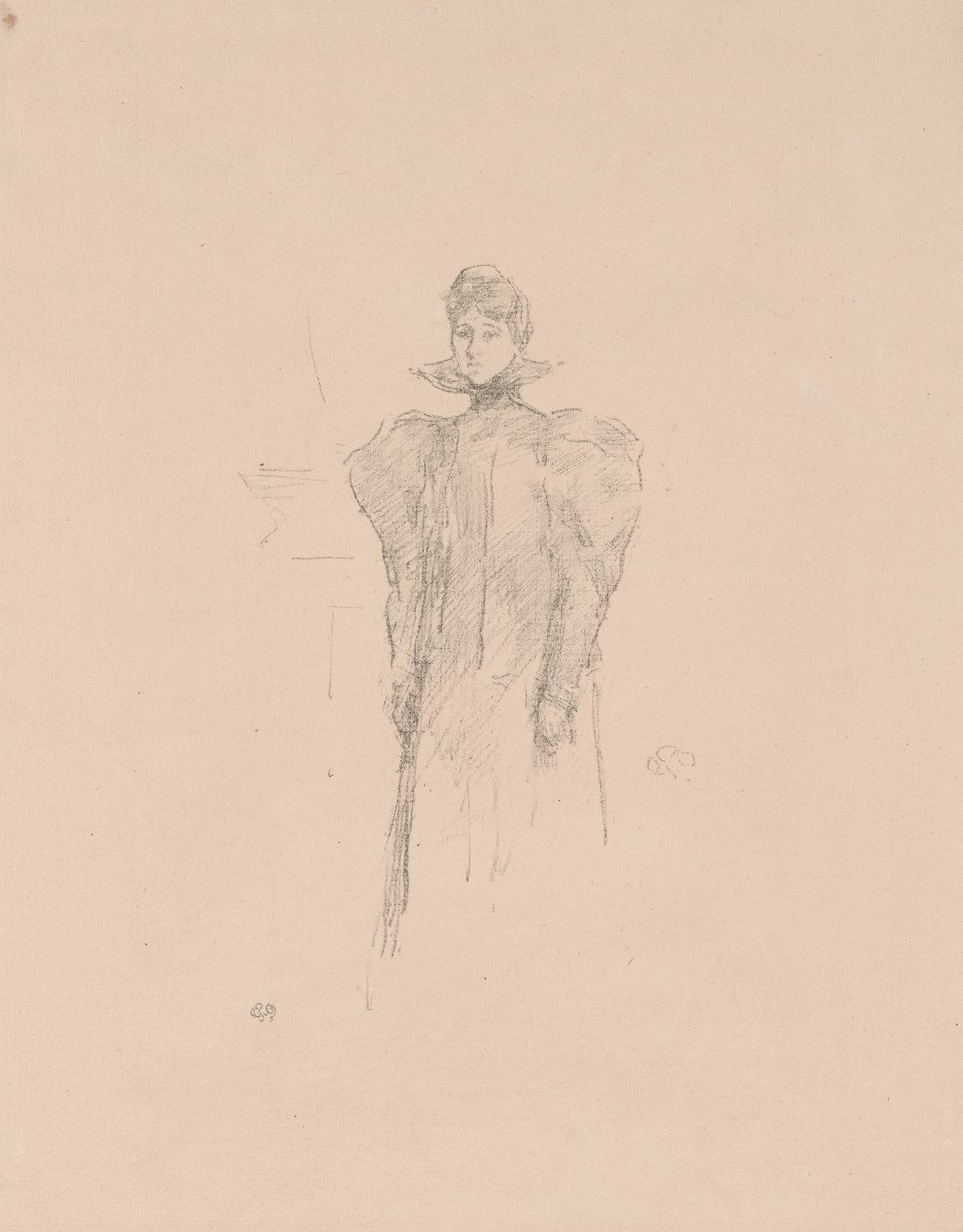 Medicejský límec od James Abbott McNeill Whistler