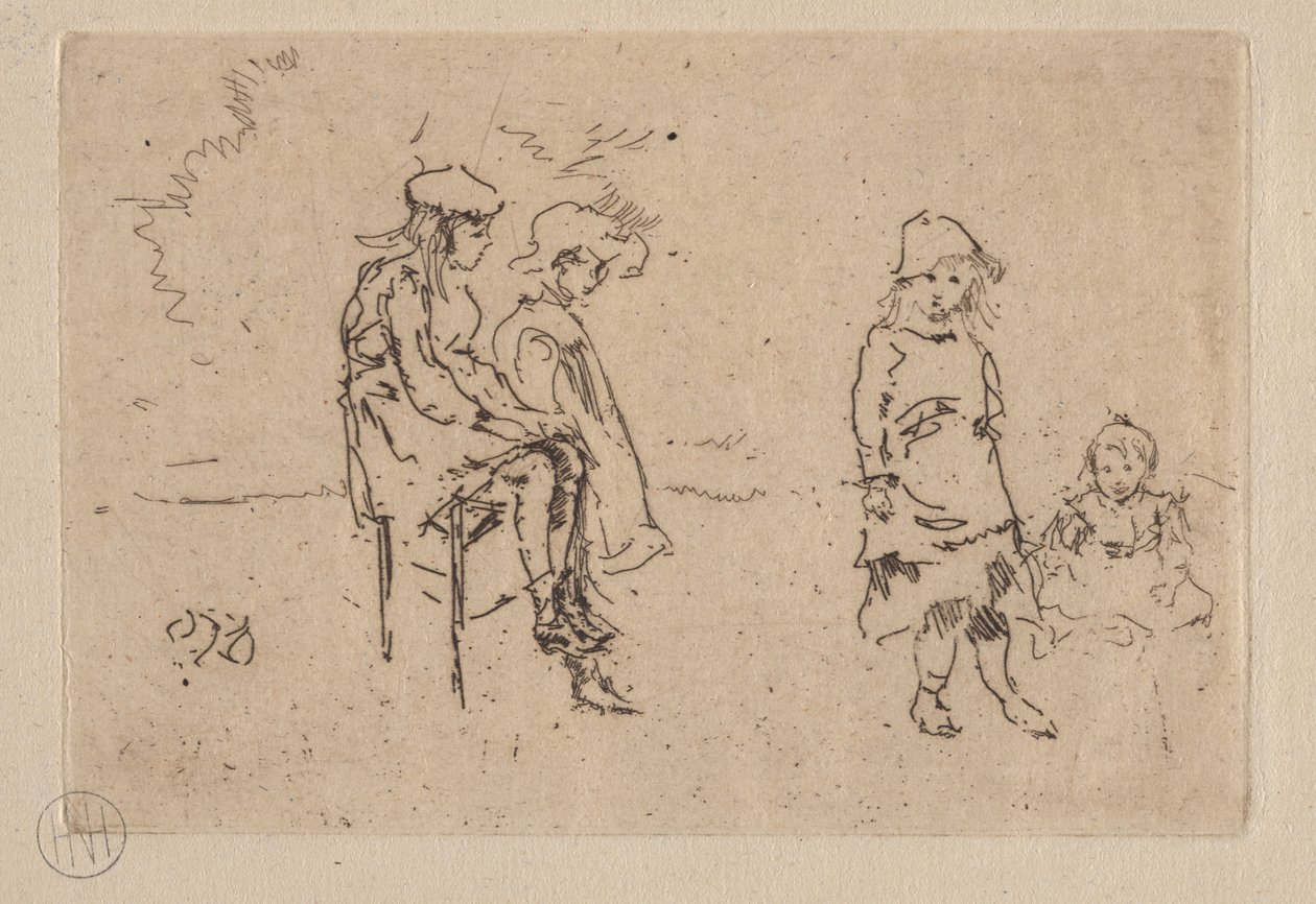 Děti z Menpesu od James McNeill Whistler