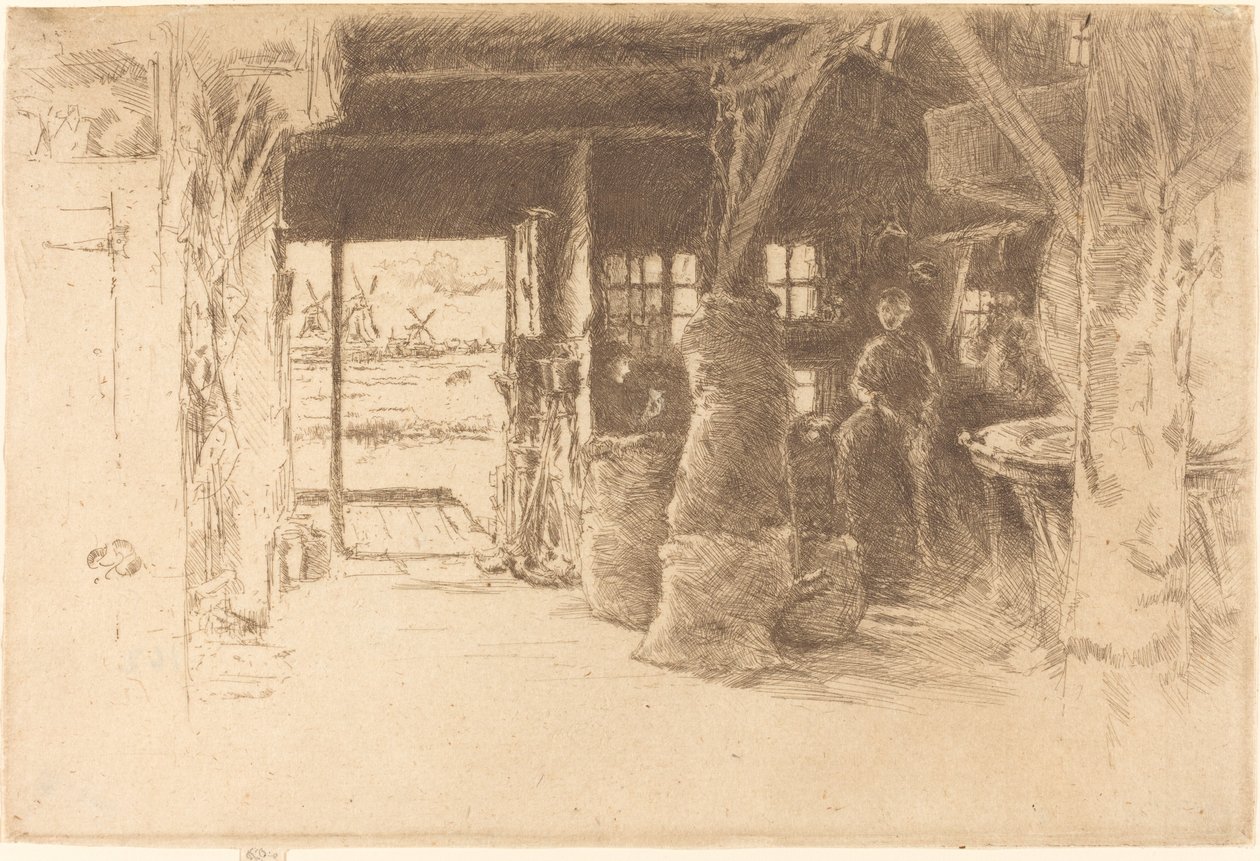 Mlýn od James Abbott McNeill Whistler