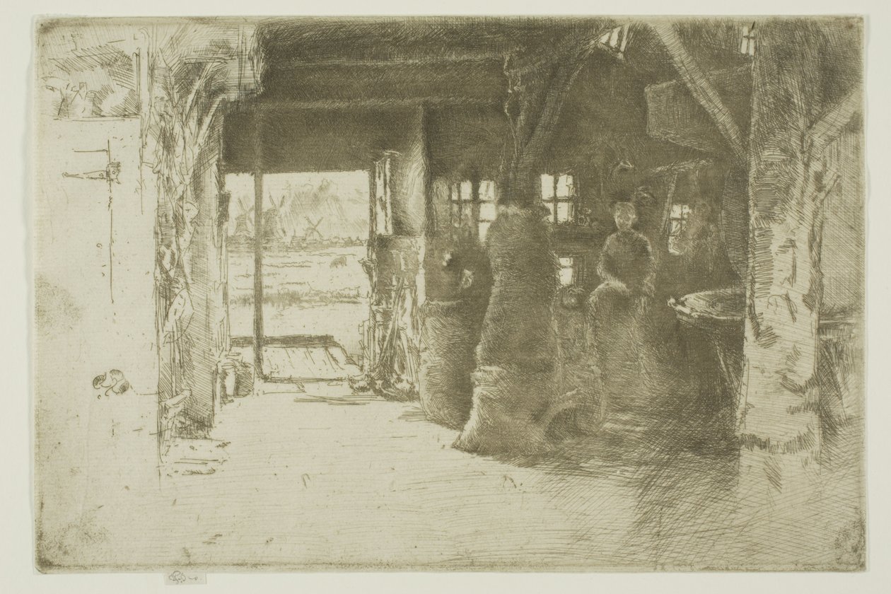 Mlýn od James Abbott McNeill Whistler