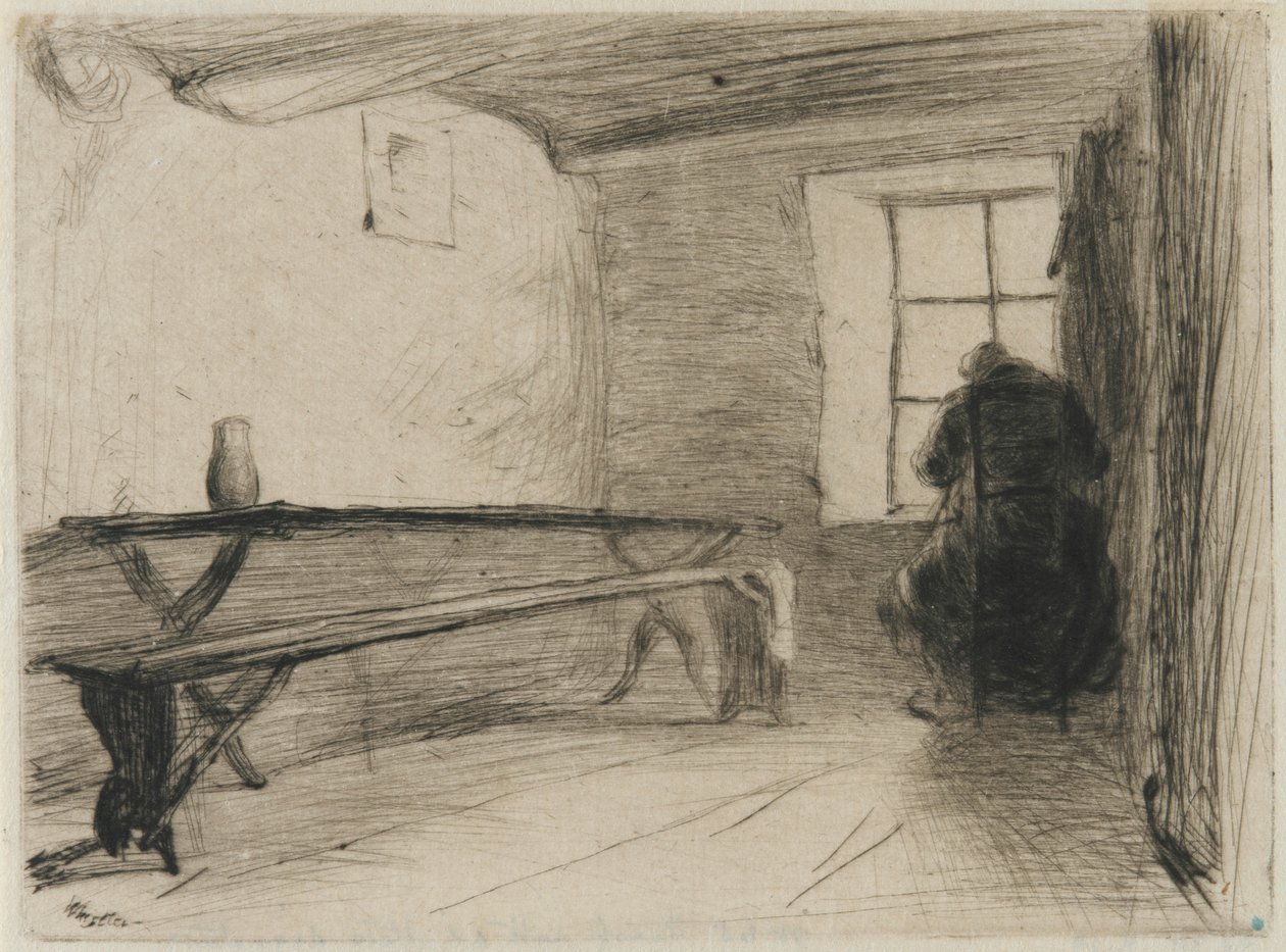 Lakomec od James Abbott McNeill Whistler
