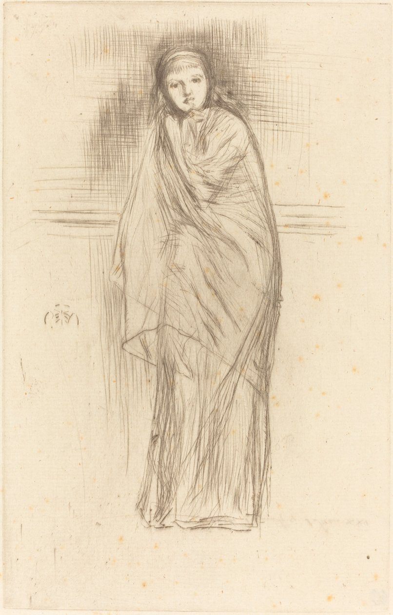 Odpočinek modelu od James Abbott McNeill Whistler