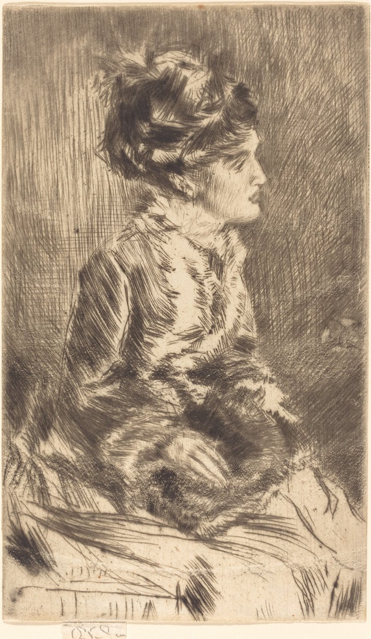 Muff od James Abbott McNeill Whistler