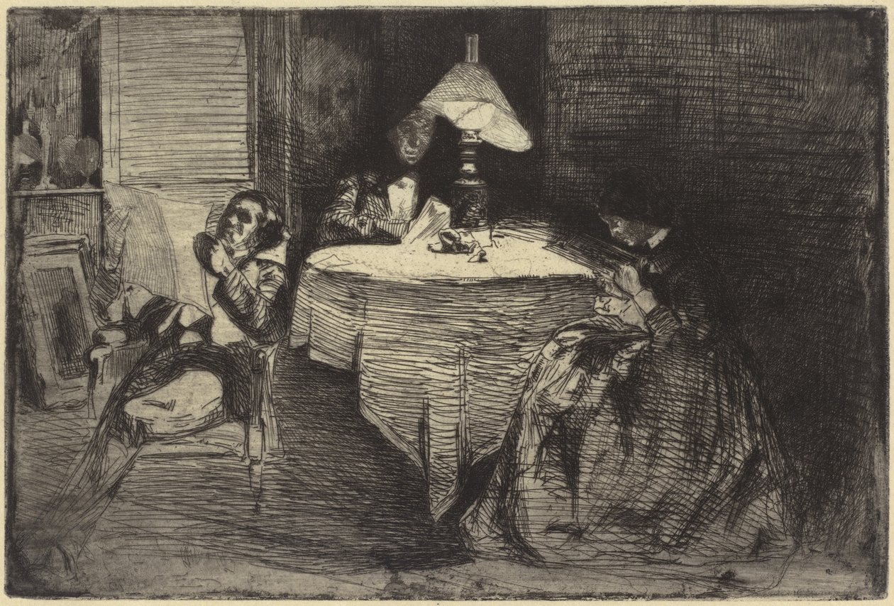 Hudební místnost od James Abbott McNeill Whistler