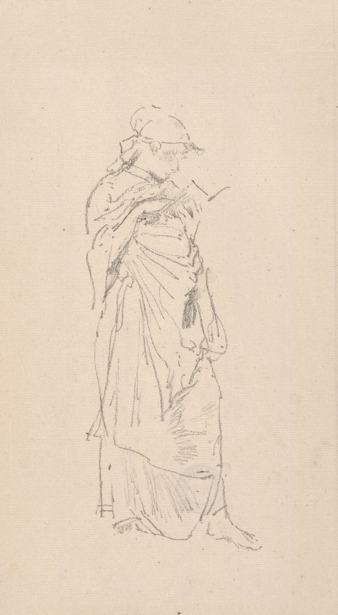 Román - dívka při čtení od James McNeill Whistler
