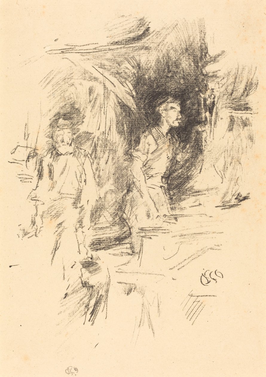 Příběh starého Smithe od James Abbott McNeill Whistler