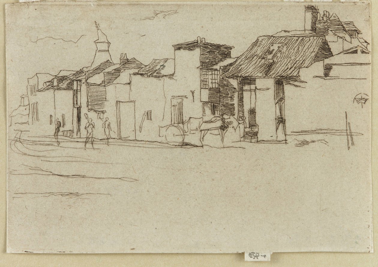 The Old Swan Brewery, Chelsea od James Abbott McNeill Whistler
