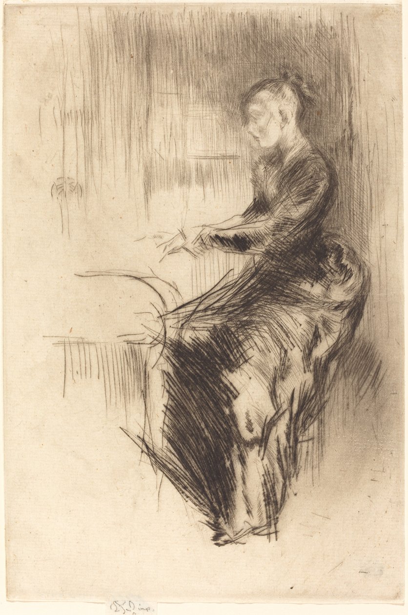 Piano od James Abbott McNeill Whistler