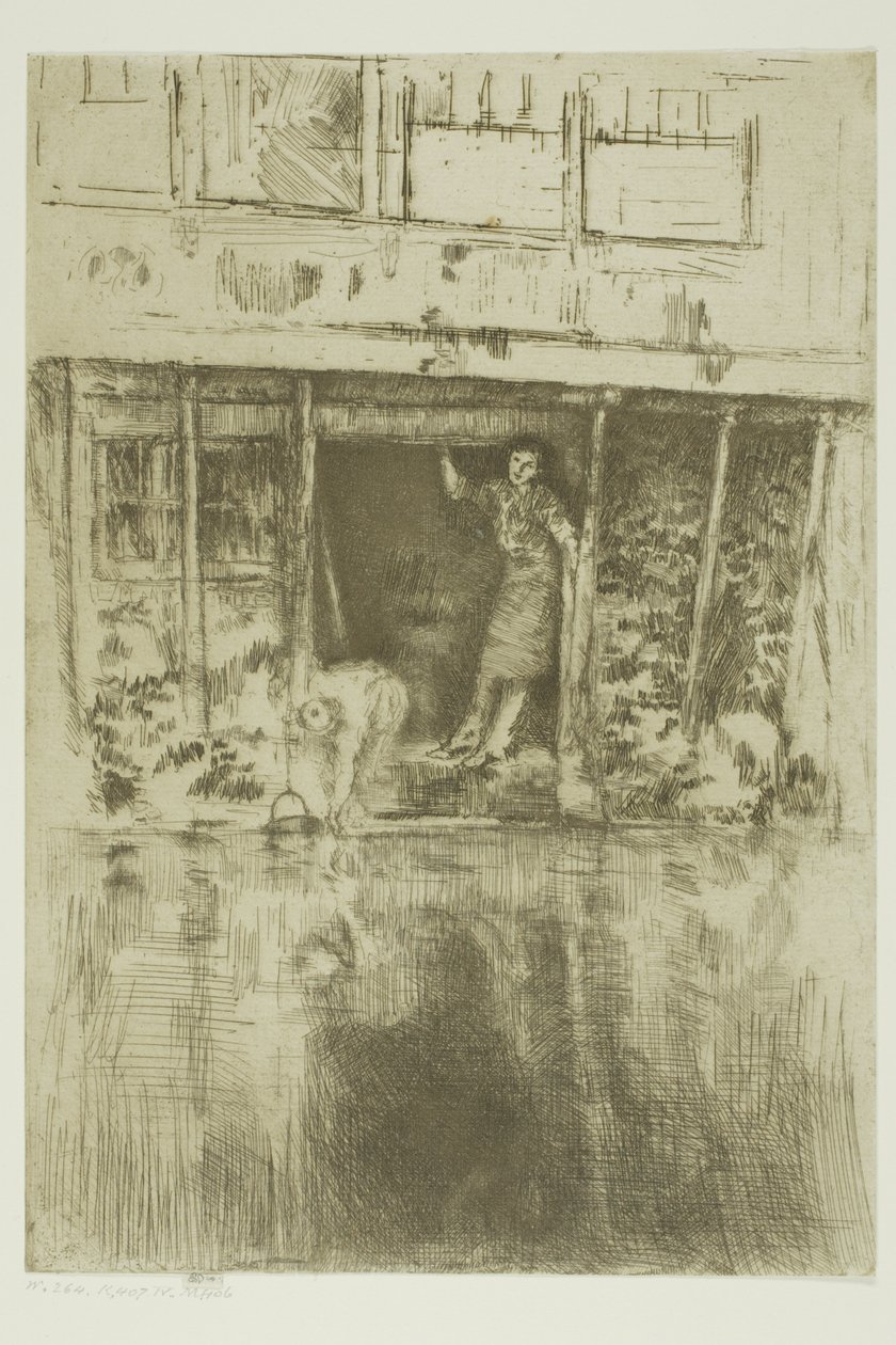 Pierrot od James Abbott McNeill Whistler