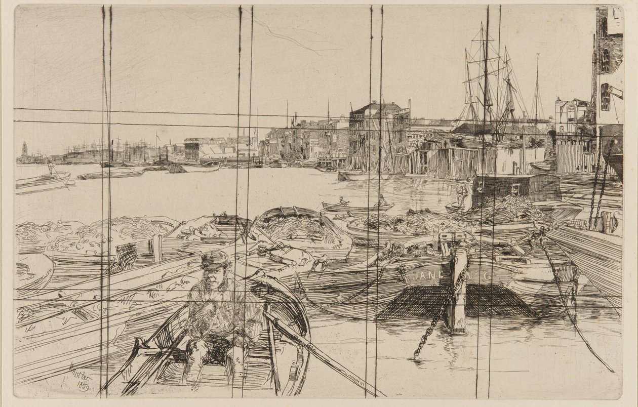 Bazén od James Abbott McNeill Whistler