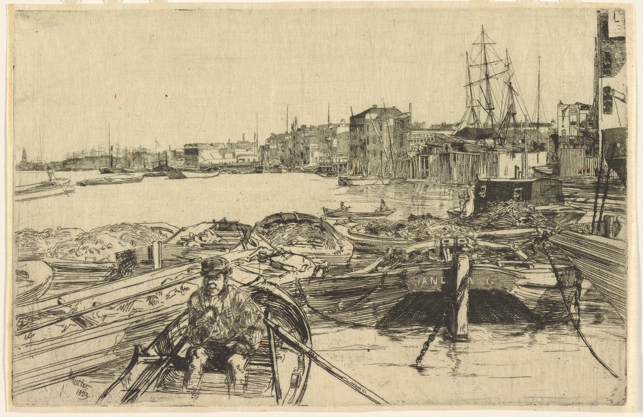 Bazén od James Abbott McNeill Whistler