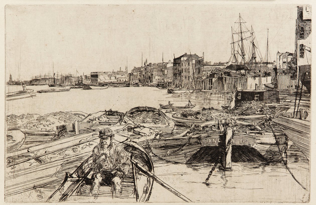 Bazén od James Abbott McNeill Whistler