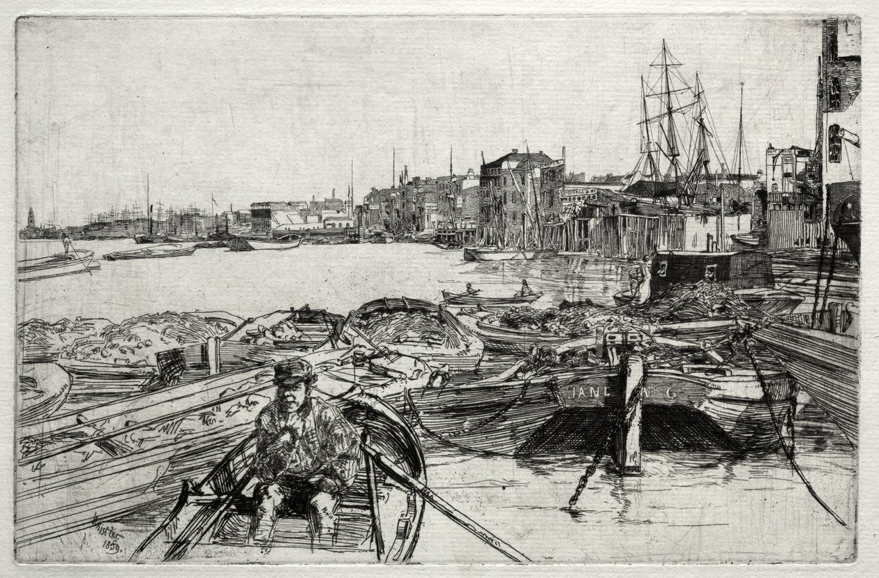Bazén od James McNeill Whistler