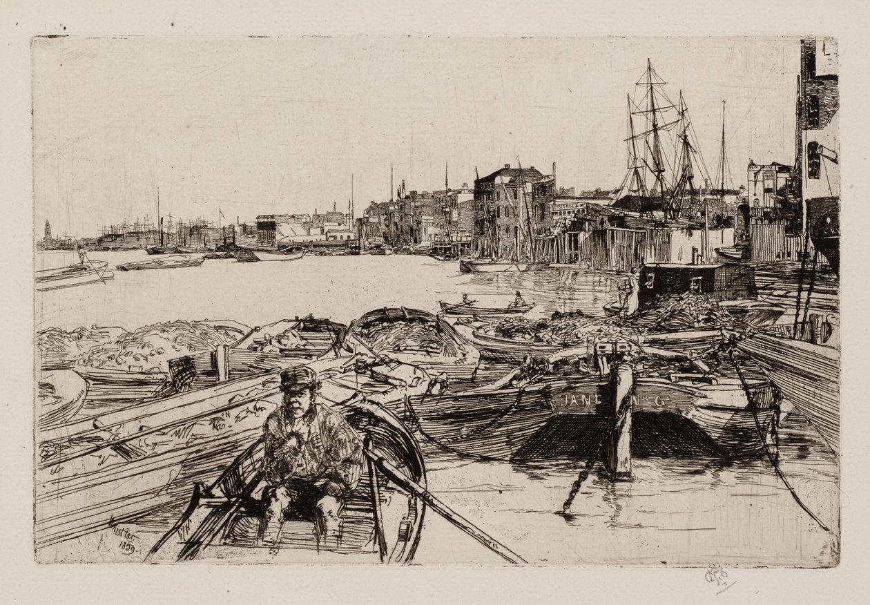 Bazén od James McNeill Whistler