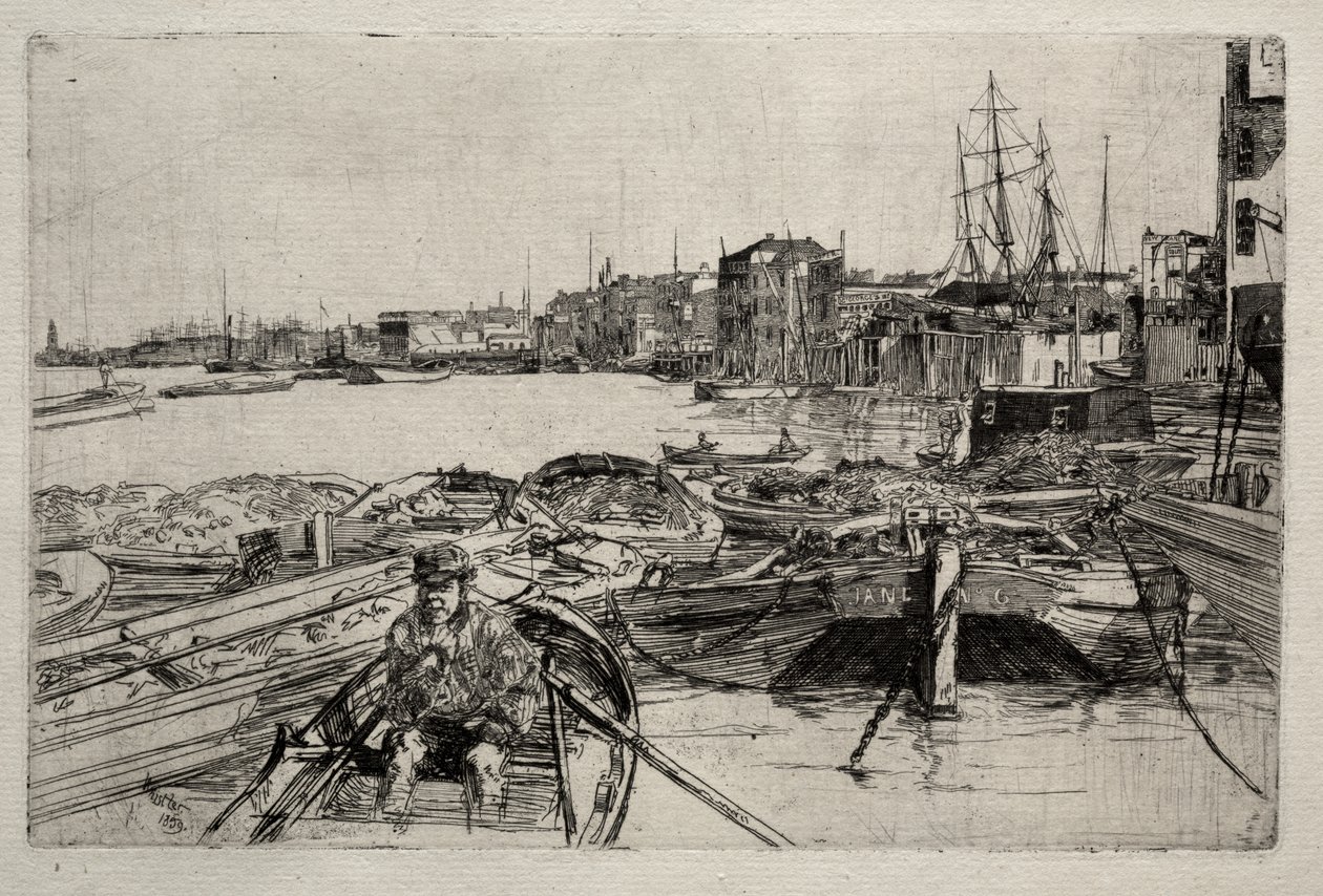 Bazén od James McNeill Whistler