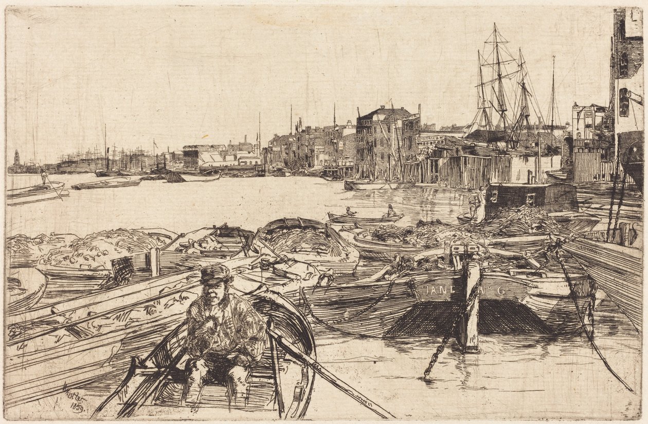 Tůň od James McNeill Whistler