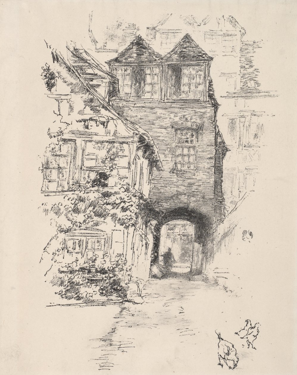 Fara, Rouen od James McNeill Whistler
