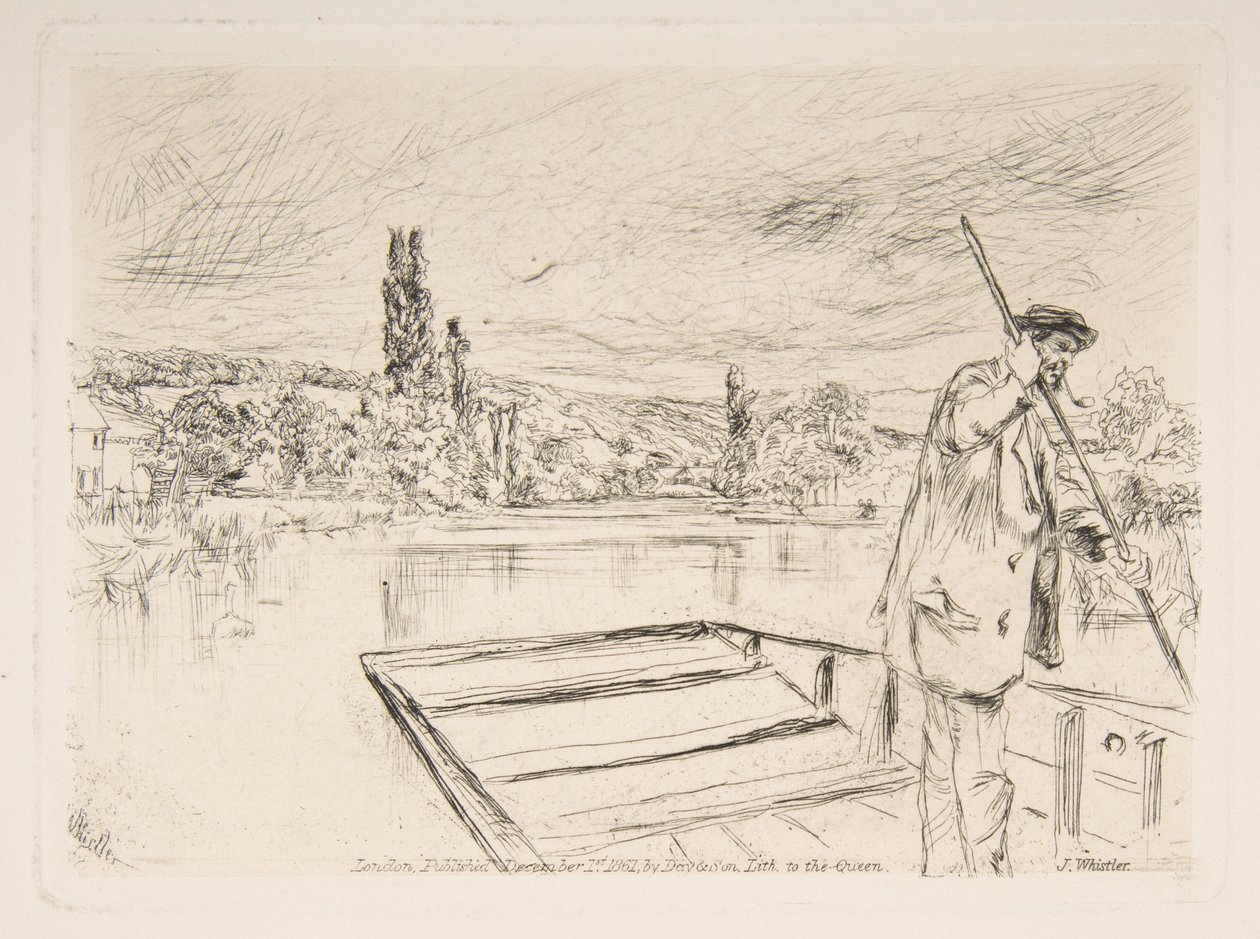 Pramice od James McNeill Whistler