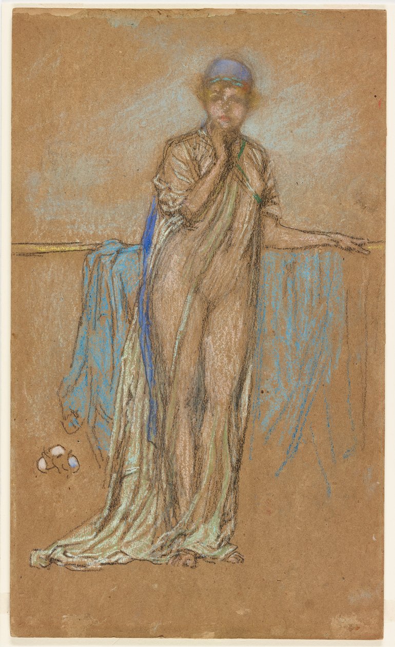 Fialová čepice od James Abbott McNeill Whistler