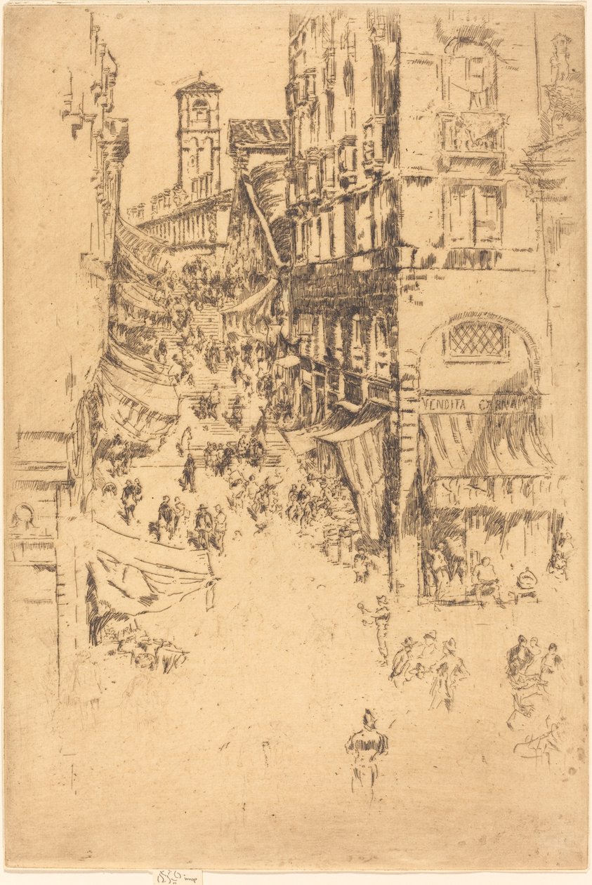 Rialto od James Abbott McNeill Whistler