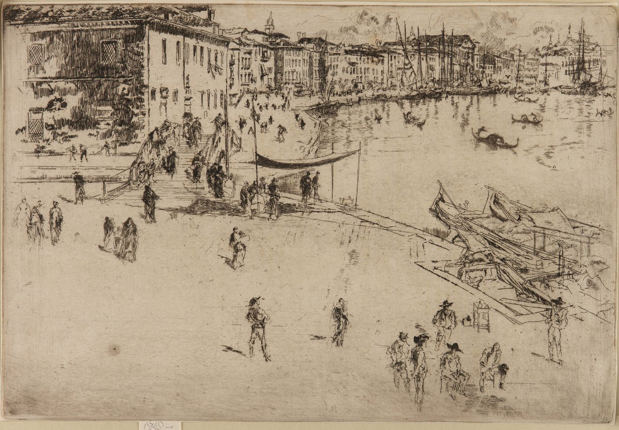 Riva, č. 2 od James Abbott McNeill Whistler