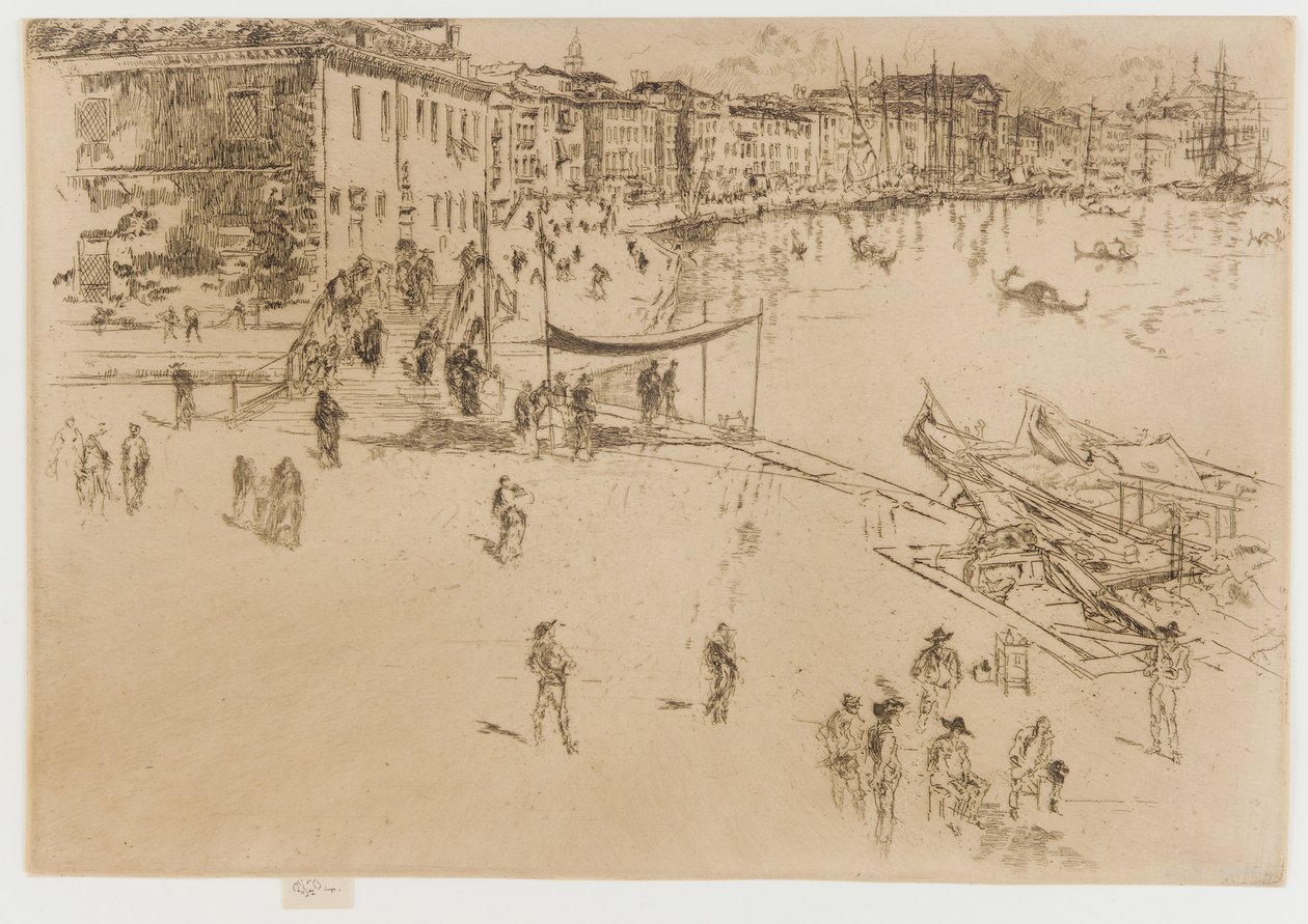 Riva, č. 2 od James Abbott McNeill Whistler