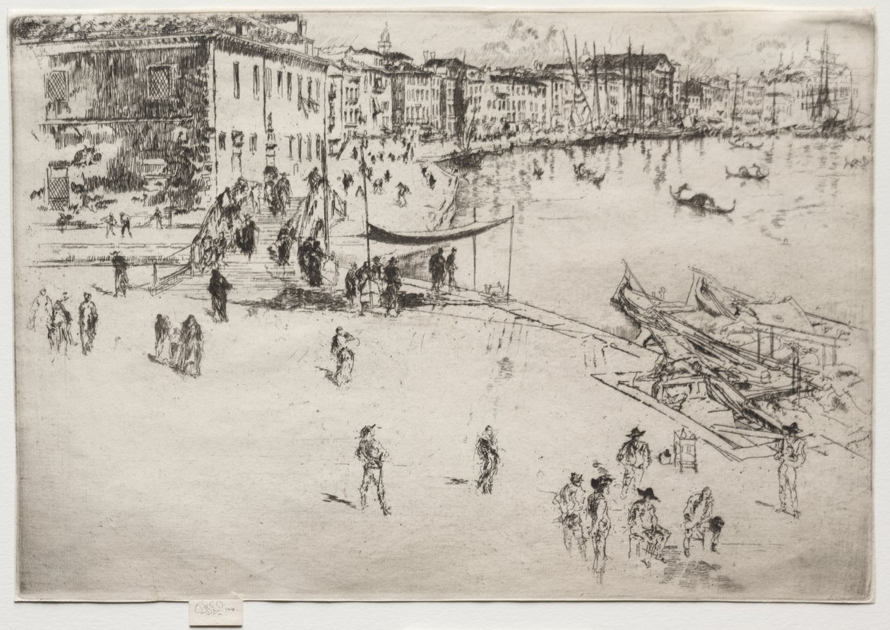 Riva, č. 2 od James McNeill Whistler