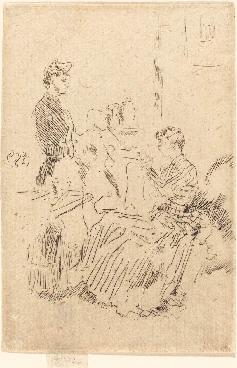 Švadlena od James Abbott McNeill Whistler