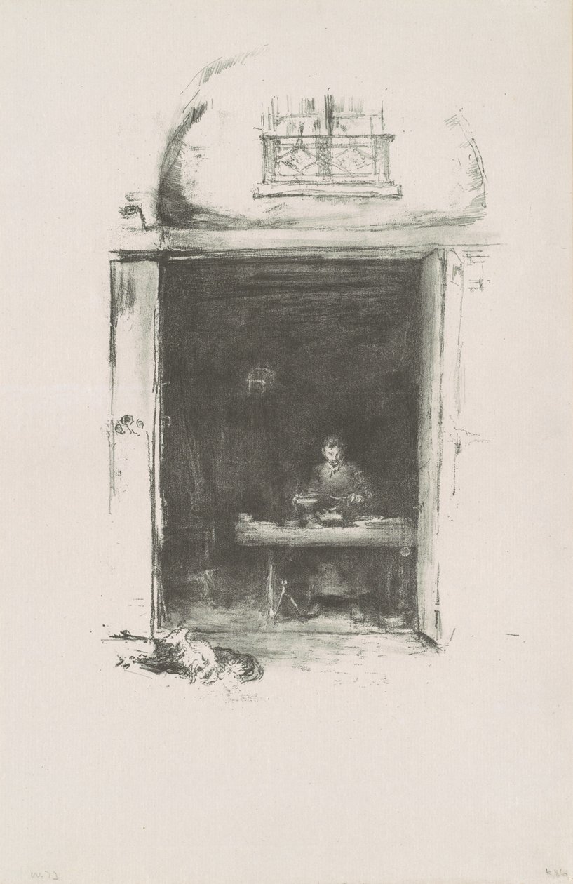 The Smith, Passage du Dragon   1253009   cs       czech Successfully Translated  Original: Sculptuur van Apollo Apollinis statua in viridario cardinalis de Medicis (title on object) Antieke sculpturen in Rome (series title) Antiquarum statuarum urbis Romae od James Abbott McNeill Whistler