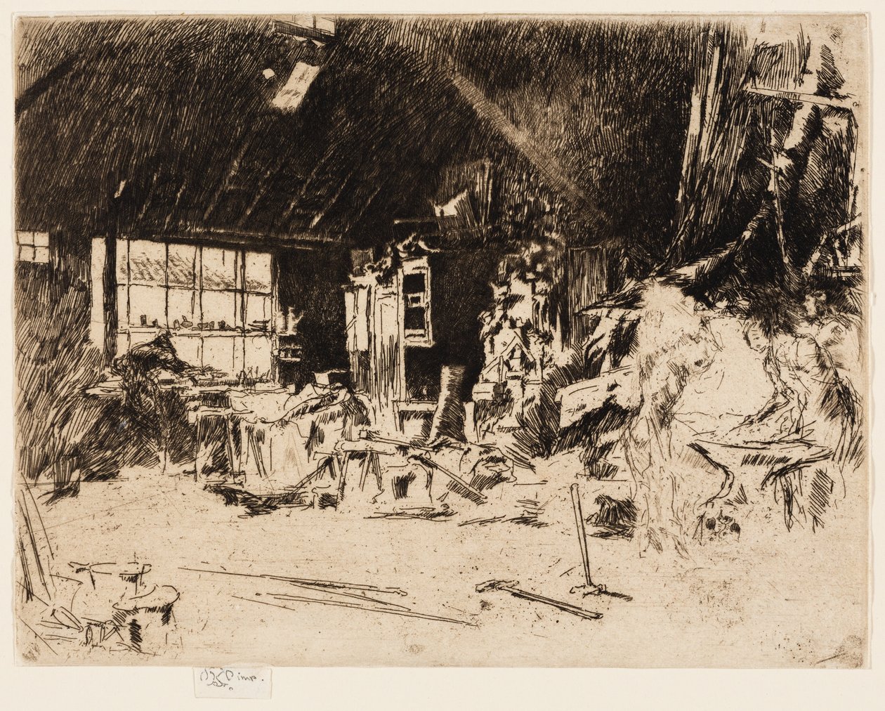 Kovárna od James Abbott McNeill Whistler