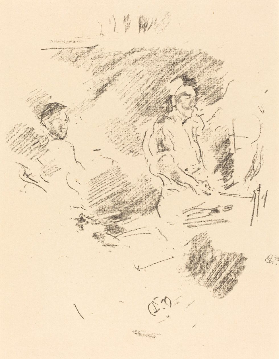 Silná paže od James Abbott McNeill Whistler