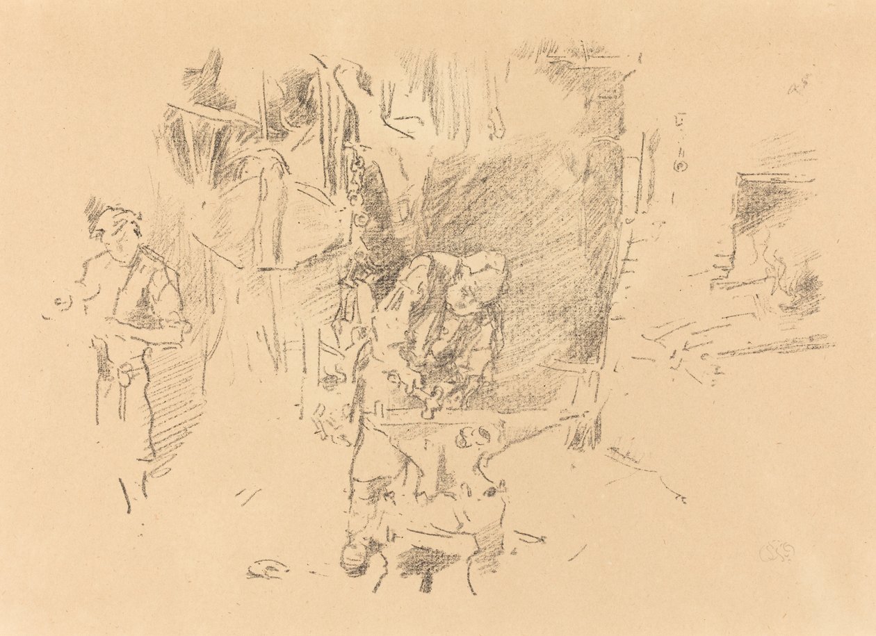 The Sunny Smithy od James Abbott McNeill Whistler