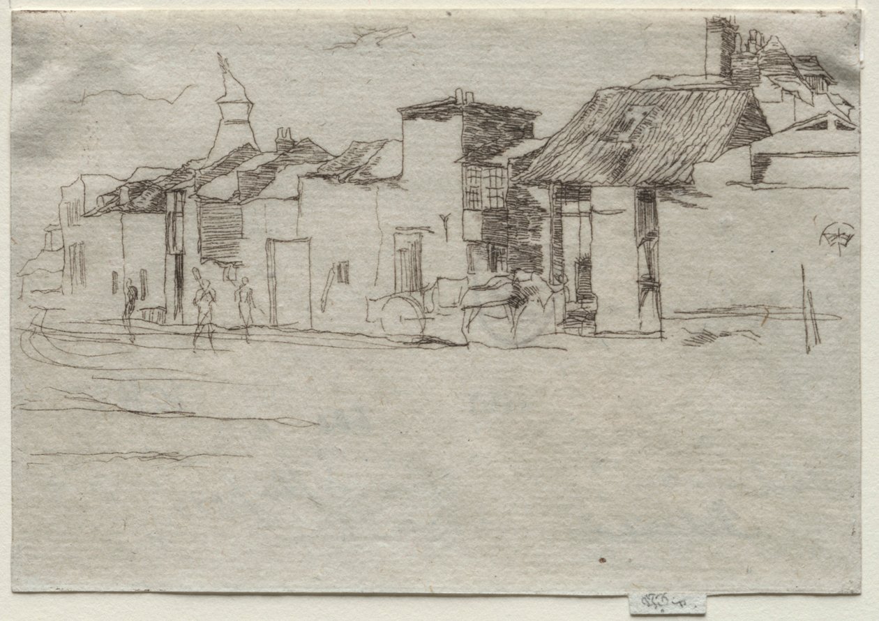 The Swan, Chelsea od James McNeill Whistler