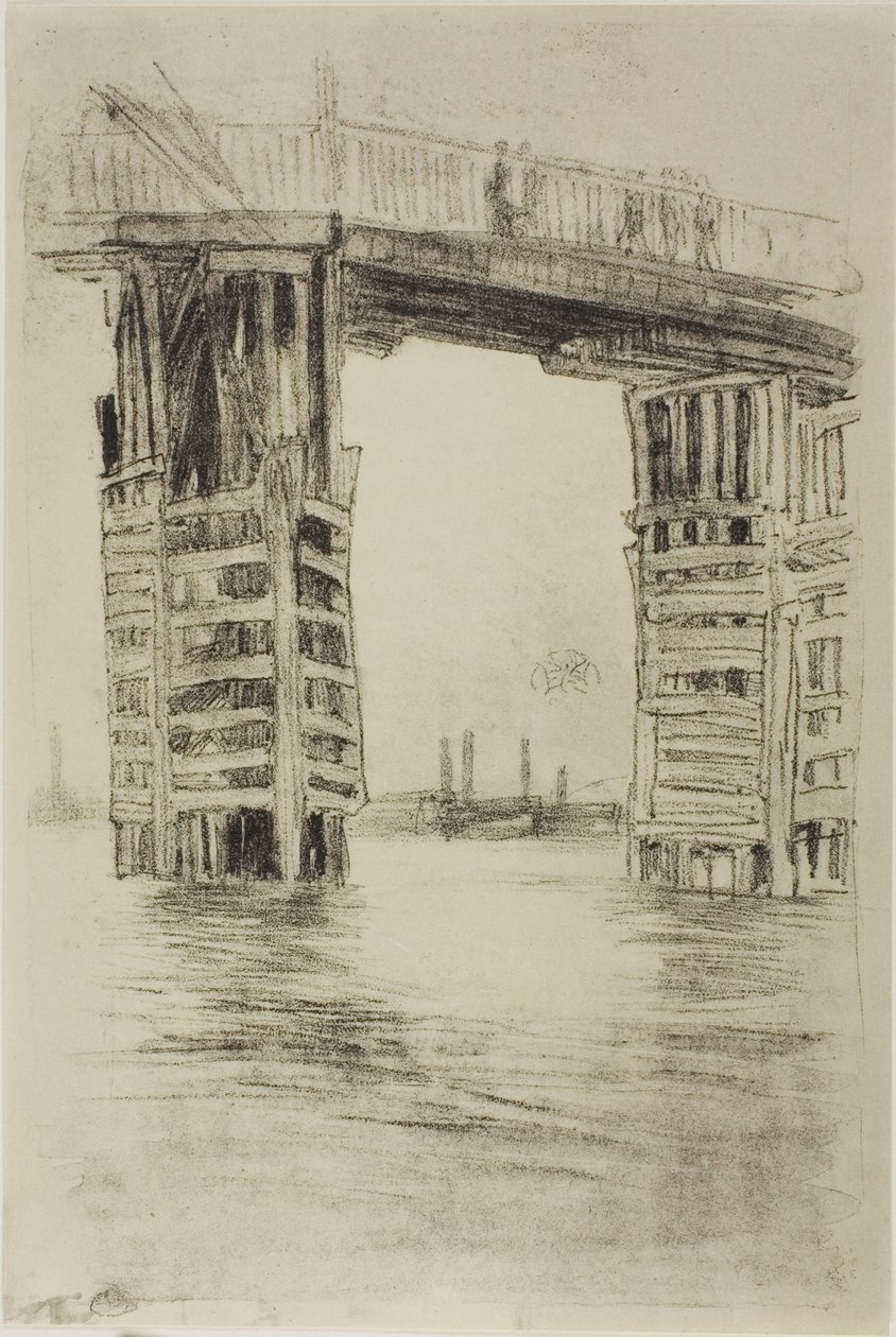 Vysoký most od James Abbott McNeill Whistler