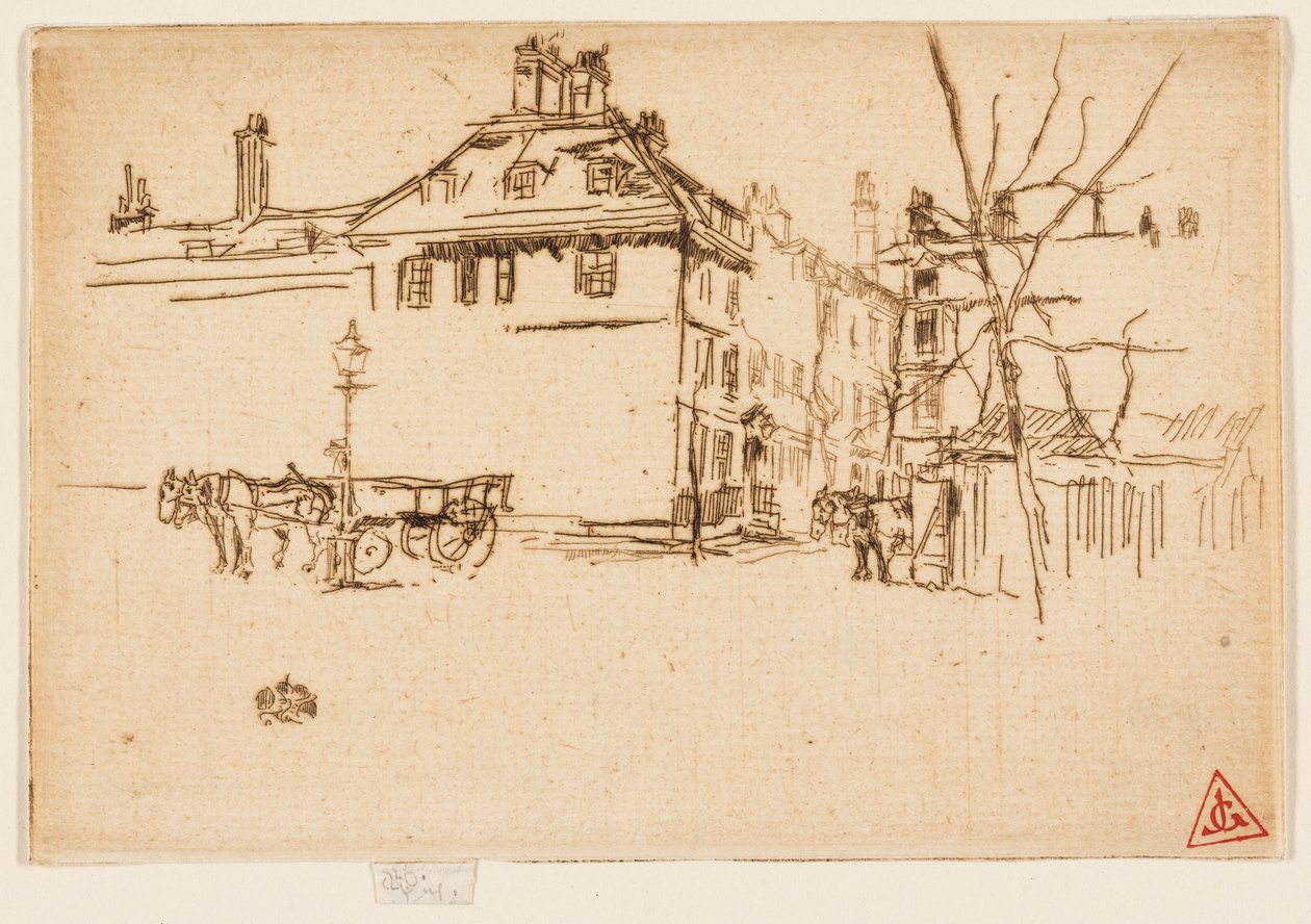 Chrám od James Abbott McNeill Whistler