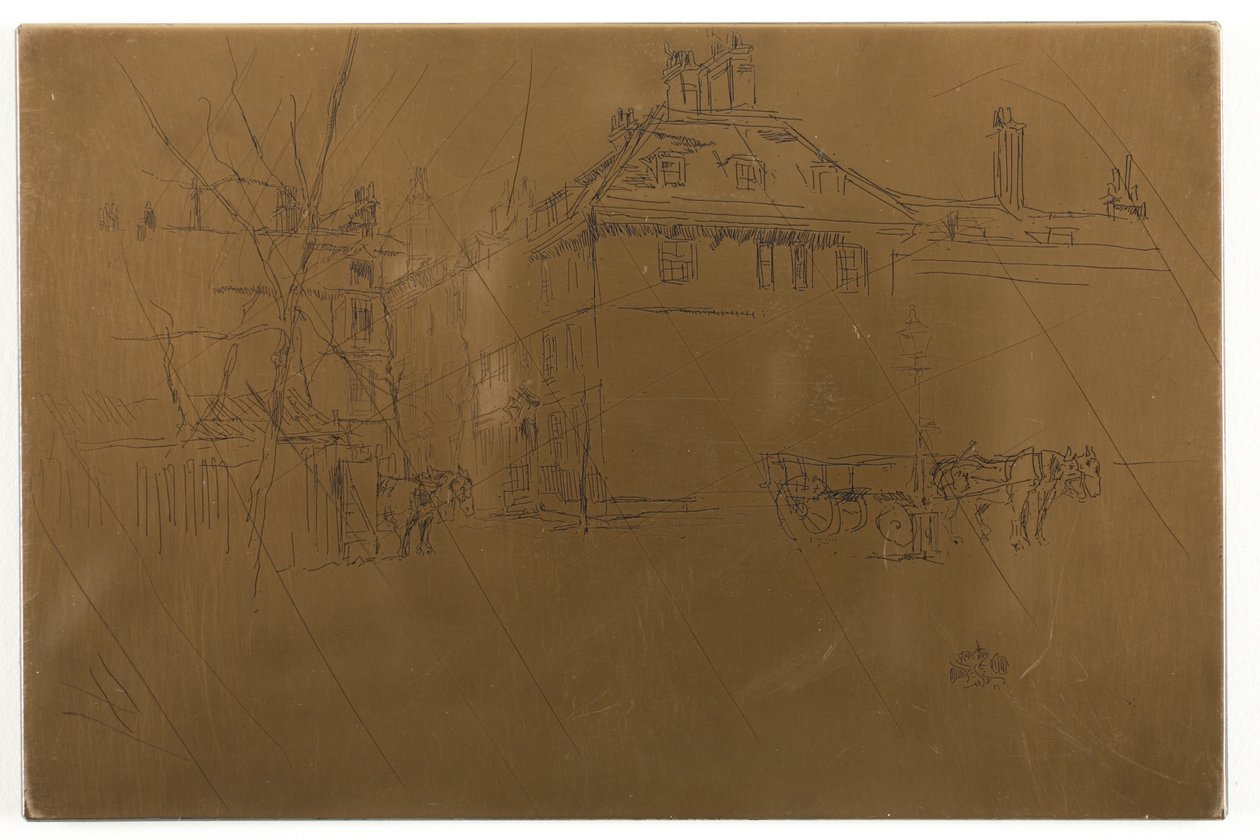 Chrám od James Abbott McNeill Whistler