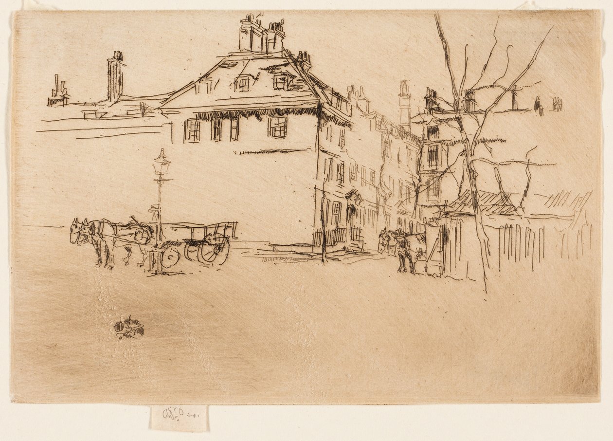 Chrám od James Abbott McNeill Whistler