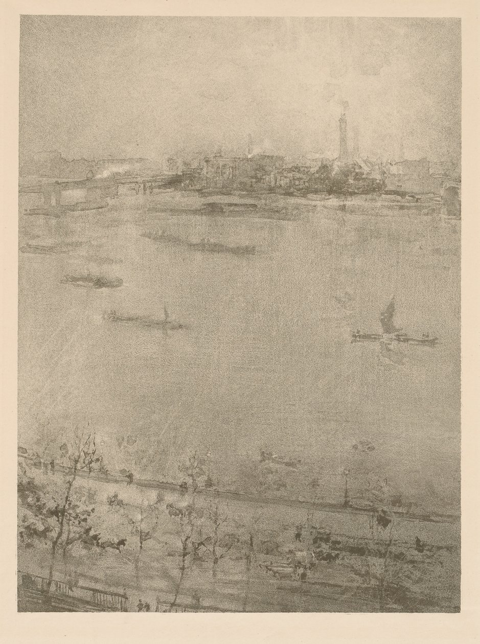 Temže od James McNeill Whistler