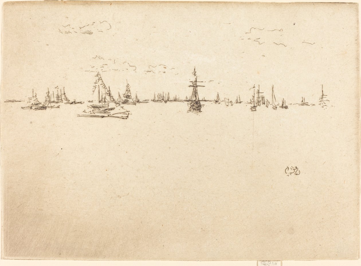Věžová loď od James Abbott McNeill Whistler