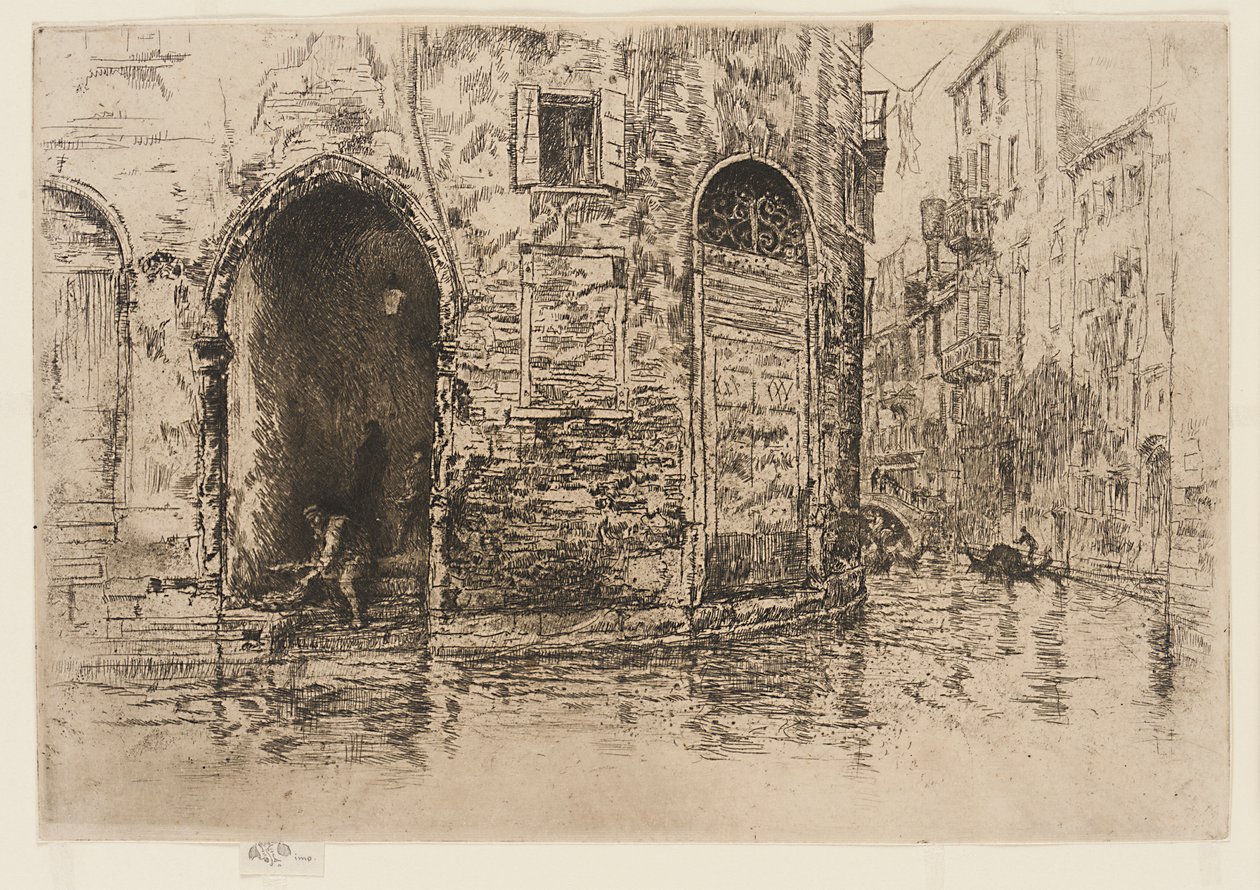 The Two Doorways od James Abbott McNeill Whistler