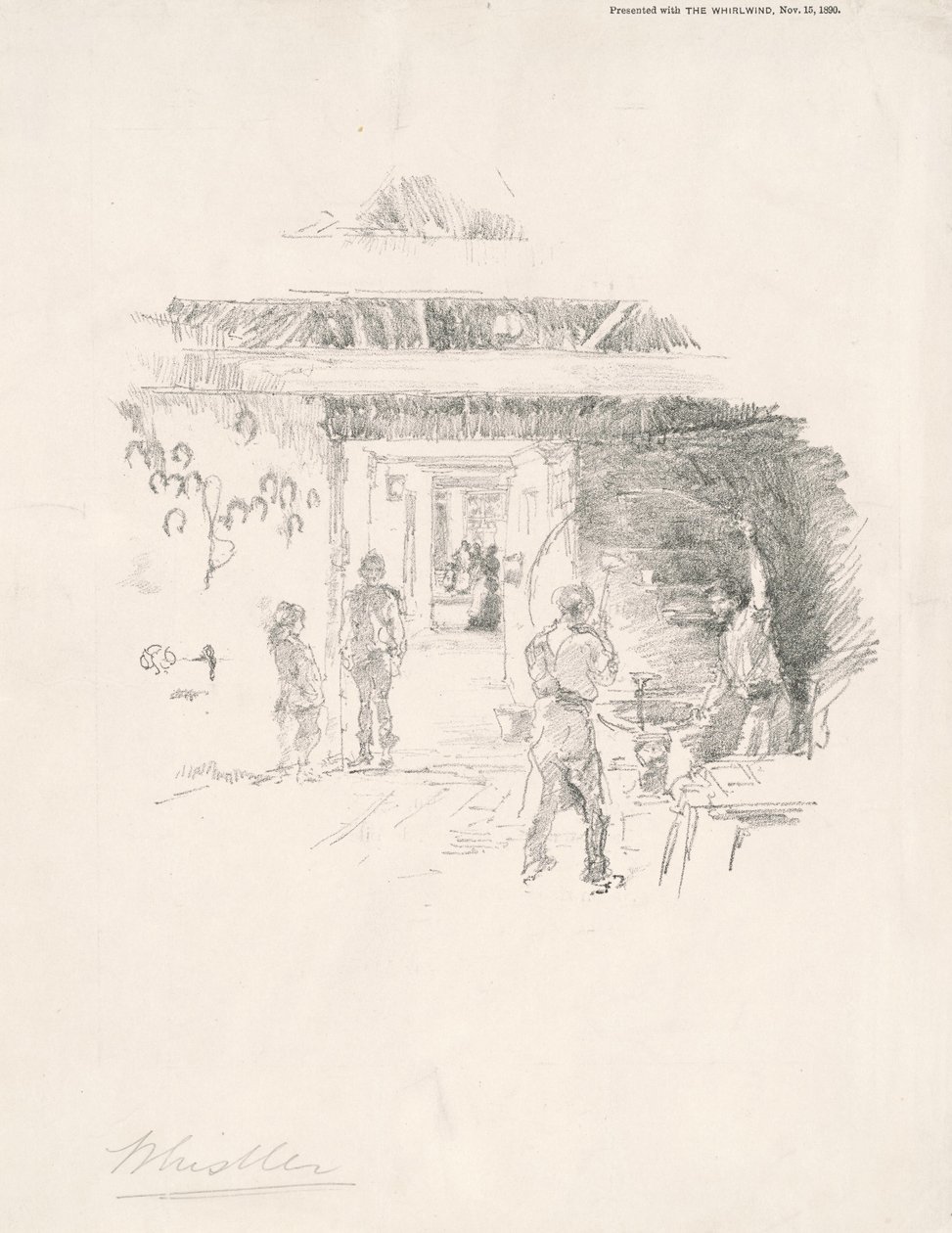 Pneumatikář od James Abbott McNeill Whistler